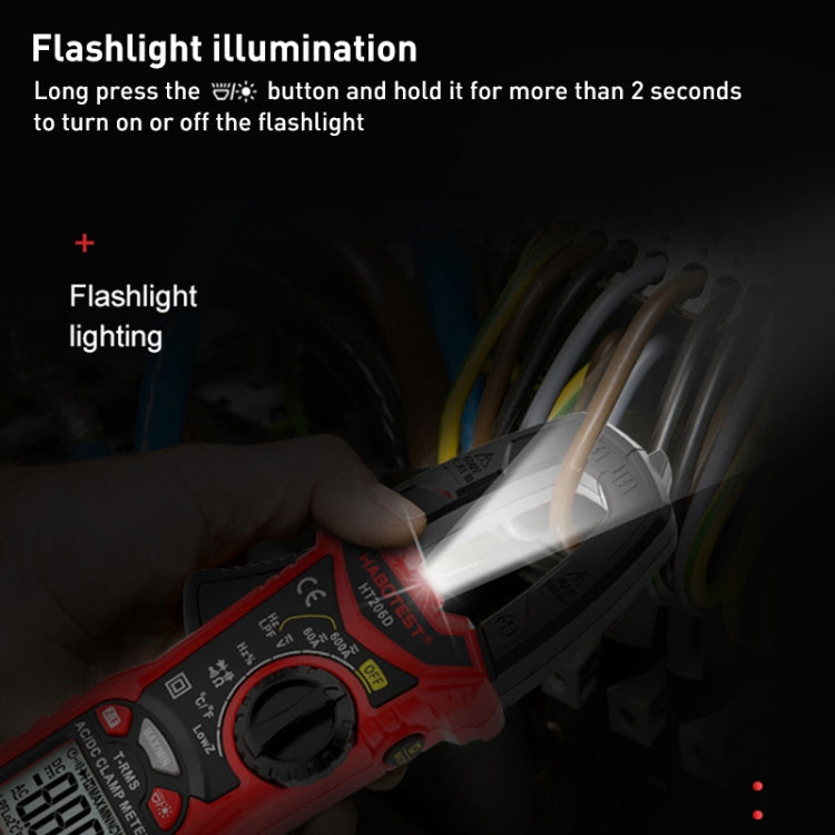 HABOTEST HT206A High Precision Digital Clamp Multimeter - free shipping - PMC TechLife - Order now!