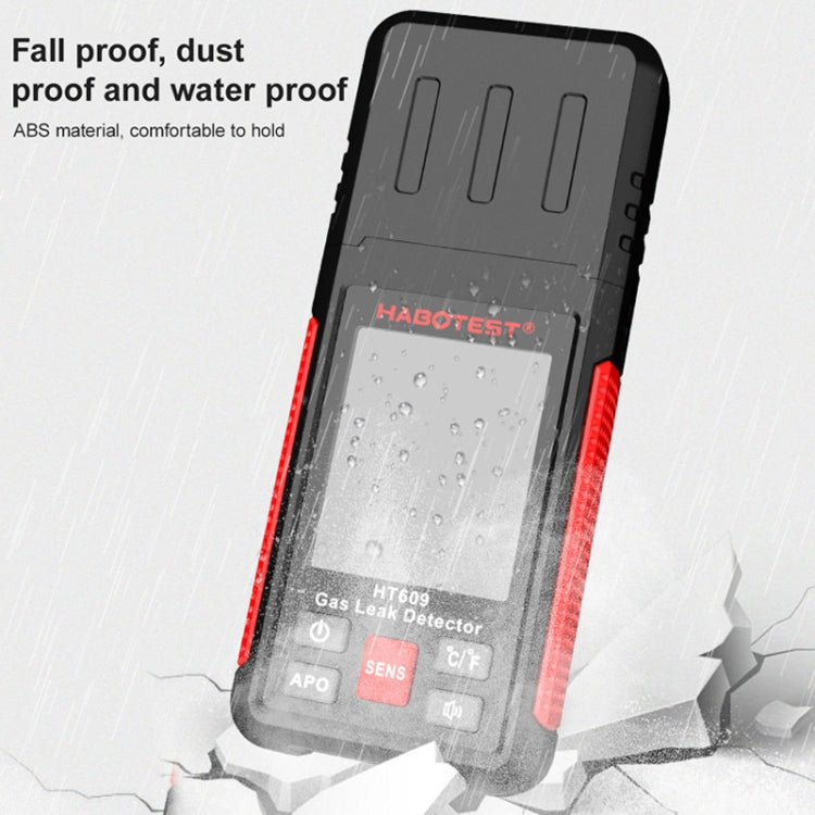 HABOTEST HT609 Portable Combustible Gas Detector - Gas Monitor by HABOTEST | Online Shopping South Africa | PMC Jewellery | Buy Now Pay Later Mobicred