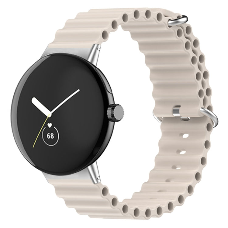 For Google Pixel Watch Ocean Silicone Watch Band(Starlight Color) - free shipping - PMC TechLife - Order now!