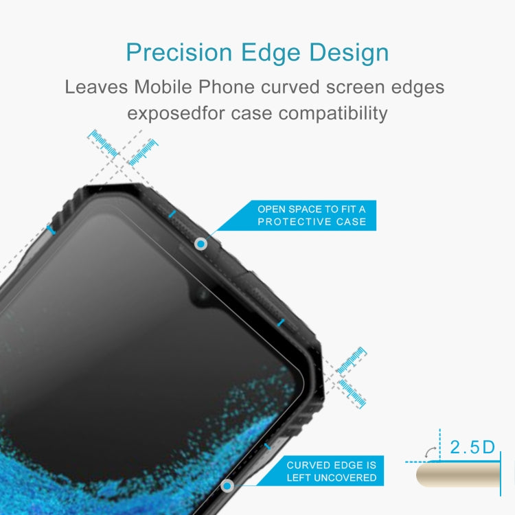 For DOOGEE V Max 10pcs 0.26mm 9H 2.5D Tempered Glass Film - For Doogee by PMC Jewellery | Online Shopping South Africa | PMC Jewellery