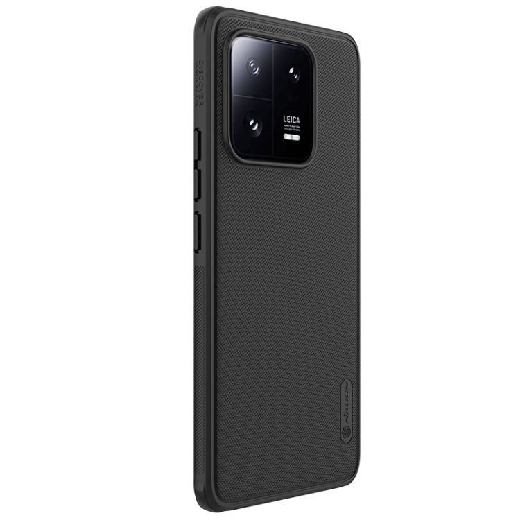 For Xiaomi 13 Pro NILLKIN Frosted Shield Pro PC + TPU Phone Case(Black) - 13 Pro Cases by NILLKIN | Online Shopping South Africa | PMC Jewellery