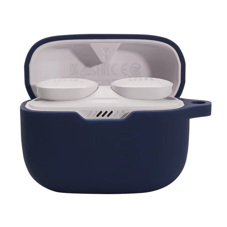 For JBL T230NC TWS Wireless Earphone Silicone Protective Case(Dark Blue) - free shipping - PMC TechLife - Order now!