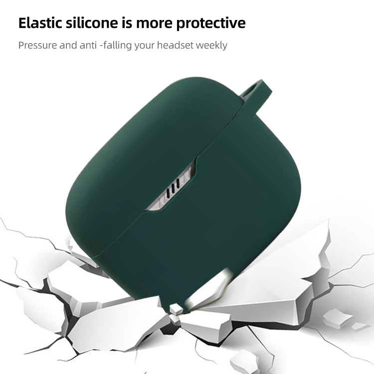 For JBL T230NC TWS Wireless Earphone Silicone Protective Case(Black) - JBL Earphone Case by PMC TechLife | Online Shopping South Africa | PMC TechLife