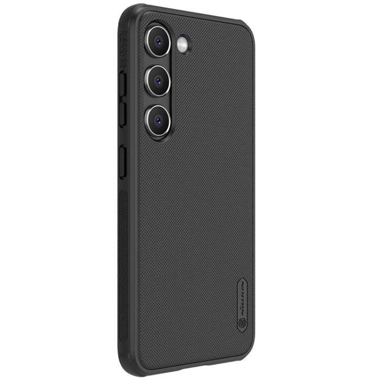 For Samsung Galaxy S23+ 5G NILLKIN Super Frosted Shield Pro PC + TPU Phone Case(Black) - Galaxy S23+ 5G Cases by NILLKIN | Online Shopping South Africa | PMC Jewellery