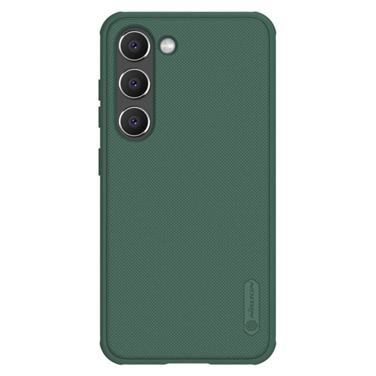 For Samsung Galaxy S23+ 5G NILLKIN Super Frosted Shield Pro PC + TPU Phone Case(Green) - Galaxy S23+ 5G Cases by NILLKIN | Online Shopping South Africa | PMC Jewellery