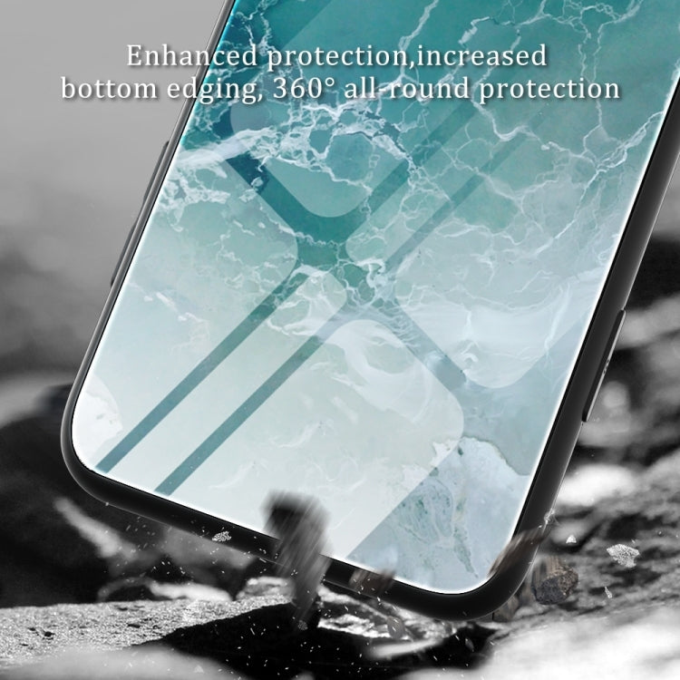 For Xiaomi Redmi 12C Marble Pattern Glass Phone Case(Water Waves) - free shipping - PMC TechLife - Order now!