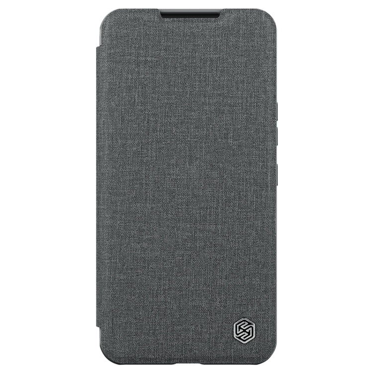 For Samsung Galaxy S23+ 5G NILLKIN QIN Series Pro Sliding Camera Cover Design Leather Phone Case(Grey) - Galaxy S23+ 5G Cases by NILLKIN | Online Shopping South Africa | PMC Jewellery