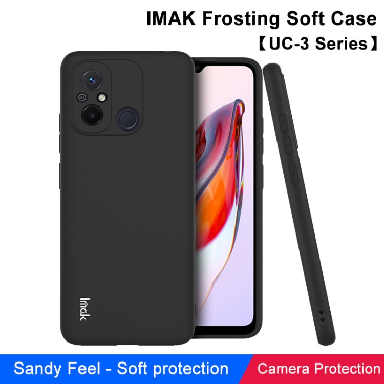 For Xiaomi Redmi 12C 4G IMAK UC-3 Series Shockproof Frosted TPU Protective Phone Case - Xiaomi Cases by imak | Online Shopping South Africa | PMC Jewellery | Buy Now Pay Later Mobicred