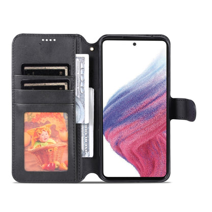 For Samsung Galaxy A54 5G AZNS Calf Texture Horizontal Flip Leather Phone Case(Black) - Galaxy Phone Cases by AZNS | Online Shopping South Africa | PMC Jewellery | Buy Now Pay Later Mobicred