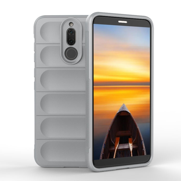 For Huawei Mate 10 Lite Magic Shield TPU + Flannel Phone Case(Grey) - free shipping - PMC TechLife - Order now!