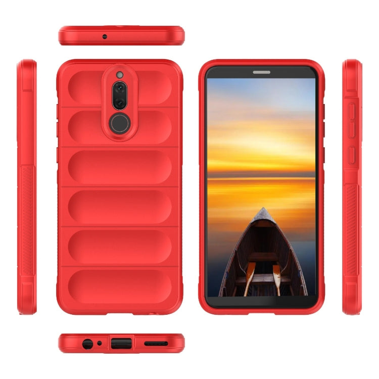 For Huawei Mate 10 Lite Magic Shield TPU + Flannel Phone Case(Grey) - free shipping - PMC TechLife - Order now!