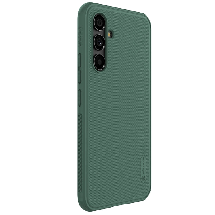 For Samsung Galaxy A54 5G NILLKIN Super Frosted Shield Pro PC + TPU Phone Case(Green) - Galaxy Phone Cases by NILLKIN | Online Shopping South Africa | PMC Jewellery | Buy Now Pay Later Mobicred