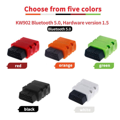 KONNWEI KW902 Bluetooth 5.0 OBD2 Car Fault Diagnostic Scan Tools Support IOS / Android(Green) - Code Readers & Scan Tools by KONNWEI | Online Shopping South Africa | PMC Jewellery