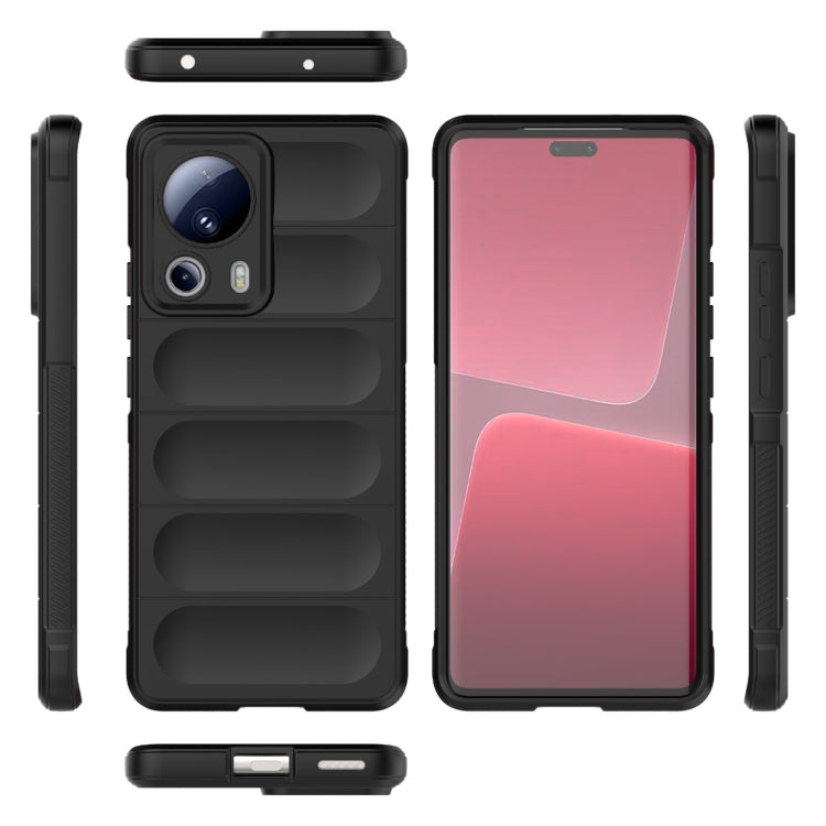 For Xiaomi 13 Lite Magic Shield TPU + Flannel Phone Case(Purple) - free shipping - PMC TechLife - Order now!