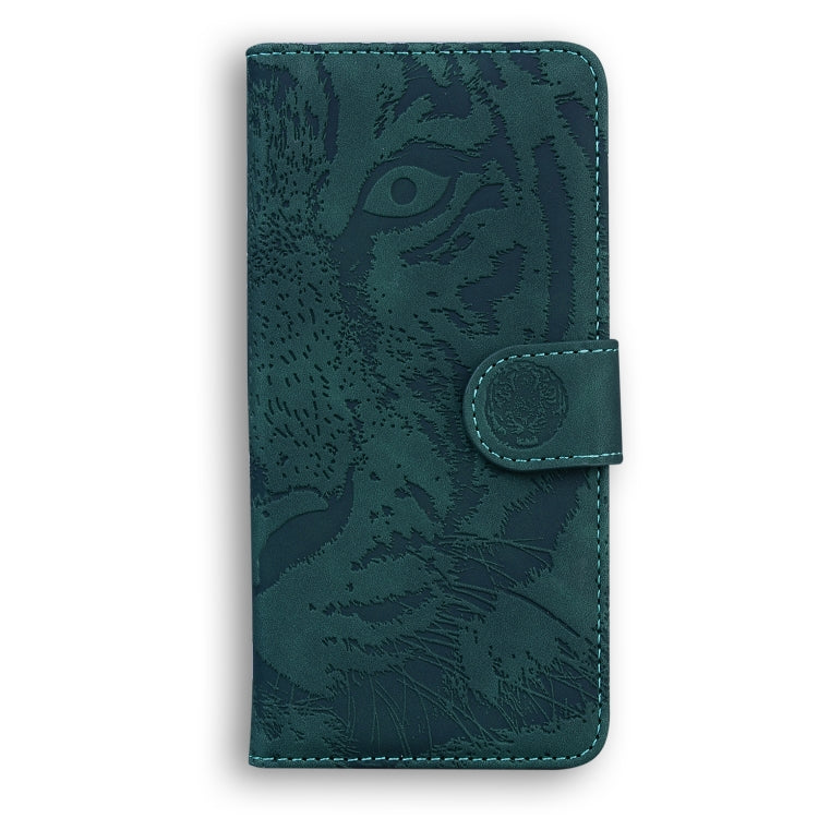 For Xiaomi Redmi 12C / 11A Tiger Embossing Pattern Flip Leather Phone Case(Green) - free shipping - PMC TechLife - Order now!