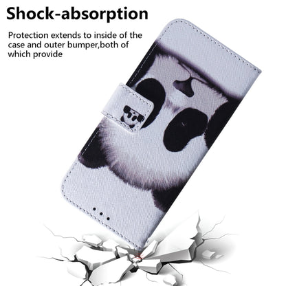 For Xiaomi Redmi 12C / 11A Coloured Drawing Flip Leather Phone Case(Panda) - Xiaomi Cases by PMC Jewellery | Online Shopping South Africa | PMC Jewellery