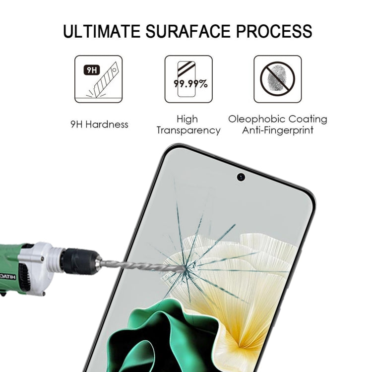 For Huawei P60 / P60 Pro / P60 Art Edge Glue 3D Curved Edge Full Screen Tempered Glass Film - Huawei Tempered Glass by PMC Jewellery | Online Shopping South Africa | PMC Jewellery