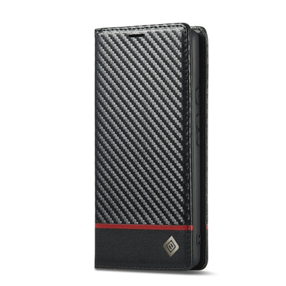 For Google Pixel 7a LC.IMEEKE Carbon Fiber Leather Phone Case(Horizontal Black) - Google Cases by LC.IMEEKE | Online Shopping South Africa | PMC Jewellery