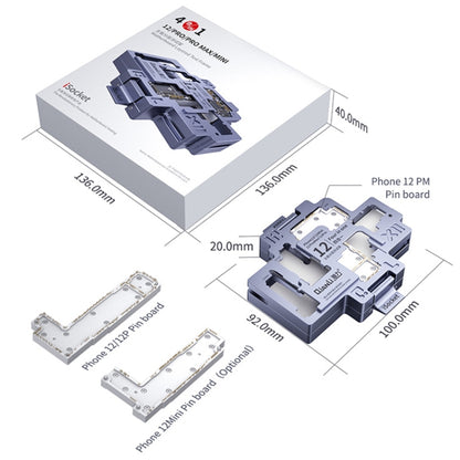 Qianli iSocket Motherboard Layered Test Fixture For iPhone 12 Series - Repair Fixture by QIANLI | Online Shopping South Africa | PMC Jewellery | Buy Now Pay Later Mobicred