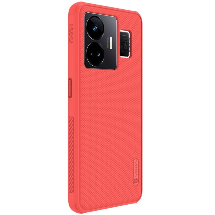 For Realme GT Neo 5 NILLKIN Frosted Shield Pro PC + TPU Phone Case(Red) - Realme Cases by NILLKIN | Online Shopping South Africa | PMC Jewellery