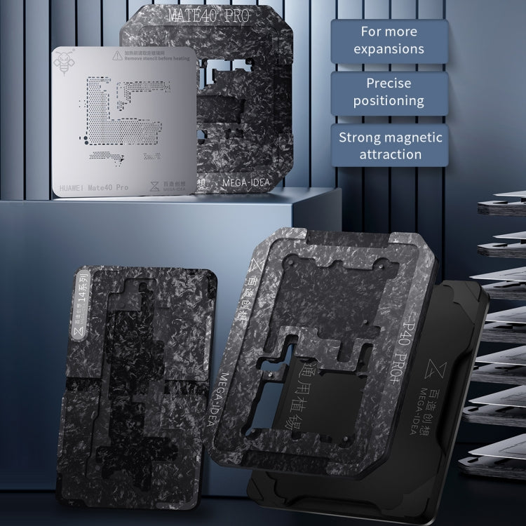 For Xiaomi 12 Pro Qianli Mega-idea Multi-functional Middle Frame Positioning BGA Reballing Platform - Repair Platform by QIANLI | Online Shopping South Africa | PMC TechLife | Buy Now Pay Later Mobicred