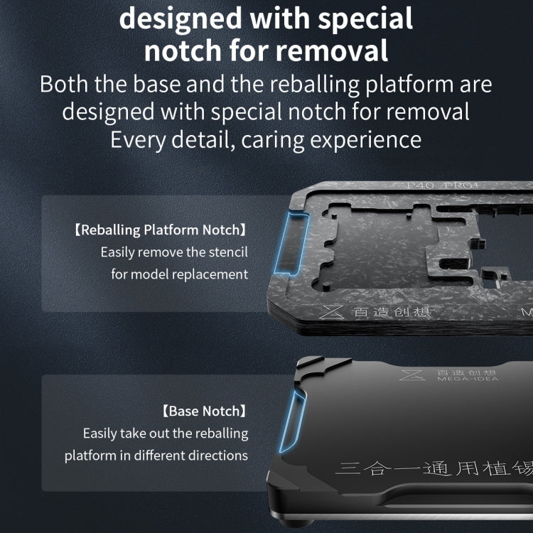For Huawei P30 Pro Qianli Mega-idea Multi-functional Middle Frame Positioning BGA Reballing Platform - free shipping - PMC TechLife - Order now!