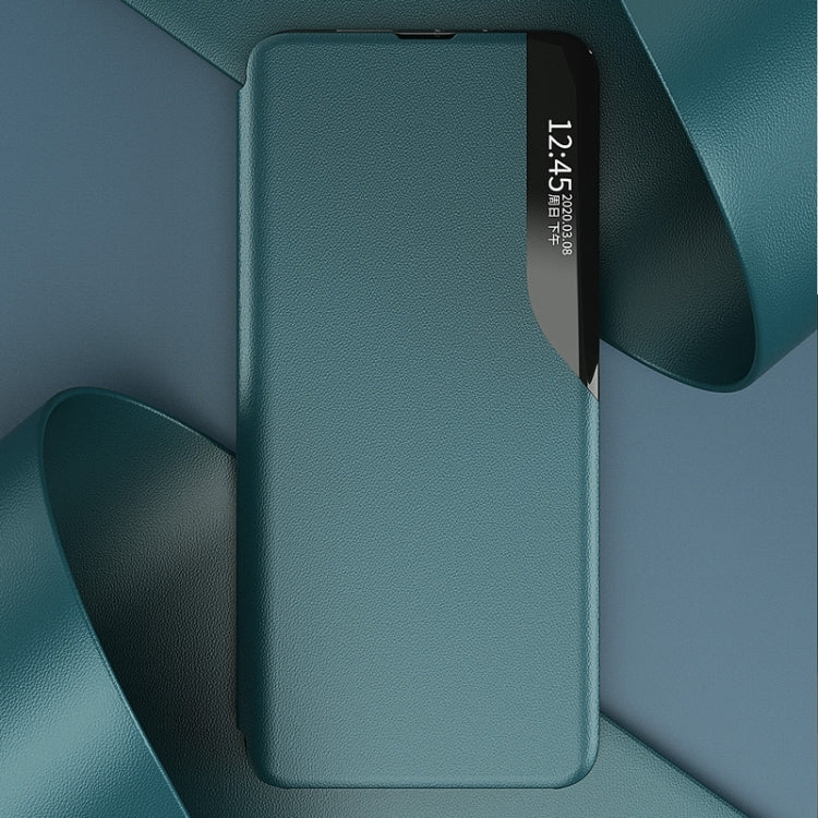 For Xiaomi Redmi Note 12 Pro+ 5G Global Side Display Flip Leather Phone Case with Holder(Green) - free shipping - PMC TechLife - Order now!