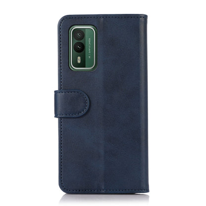 For Nokia XR21 Cow Texture Leather Phone Case(Blue) - Nokia Cases by PMC Jewellery | Online Shopping South Africa | PMC Jewellery