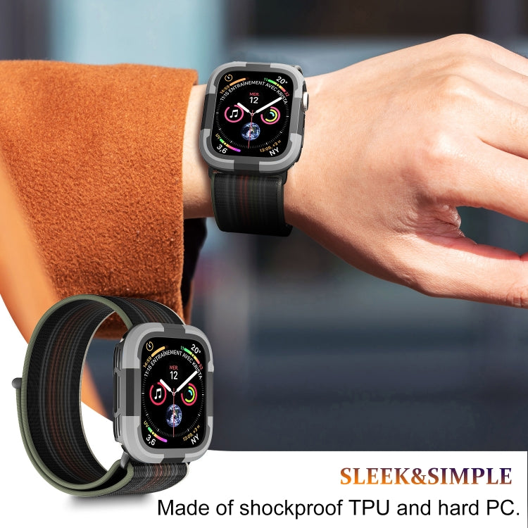 For Apple Watch Ultra 49mm Armor Frame Watch Case(Grey) - Smart Wear by PMC TechLife | Online Shopping South Africa | PMC TechLife