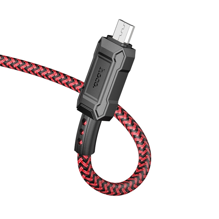 hoco X94 Leader 2.4A USB to Micro USB Charging Data Dable, Length:1m(Gold) - Micro USB Cable by hoco | Online Shopping South Africa | PMC Jewellery
