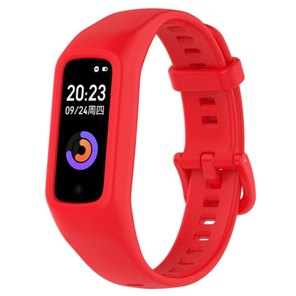 For Keep Band B2 Solid Color Integrated Silicone Watch Band(Red) - Smart Wear by PMC Jewellery | Online Shopping South Africa | PMC Jewellery