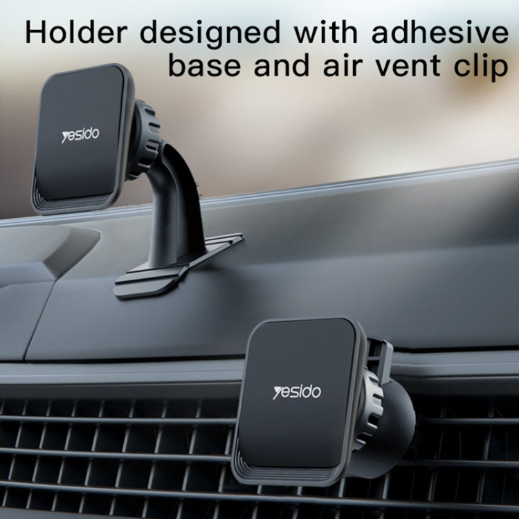 Yesido C110 Car Center Console Paste Magsafe Magnetic Phone Bracket(Black) - Universal Car Holders by Yesido | Online Shopping South Africa | PMC TechLife | Buy Now Pay Later Mobicred