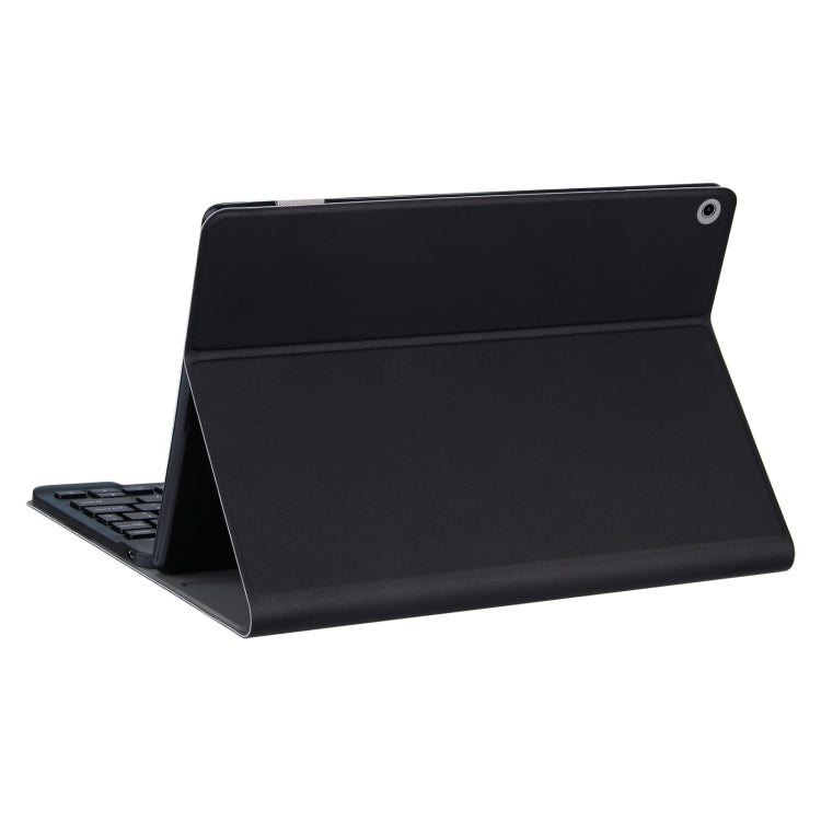 For Lenovo Tab M10 3rd Gen TB-328XU Bluetooth Keyboard Leather Tablet Case(Black) - Lenovo Keyboard by PMC TechLife | Online Shopping South Africa | PMC TechLife