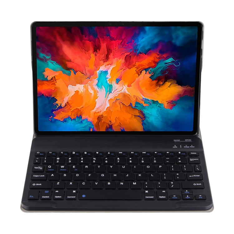 For Lenovo Tab M10 3rd Gen TB-328XU Bluetooth Keyboard Leather Tablet Case(Black) - Lenovo Keyboard by PMC TechLife | Online Shopping South Africa | PMC TechLife