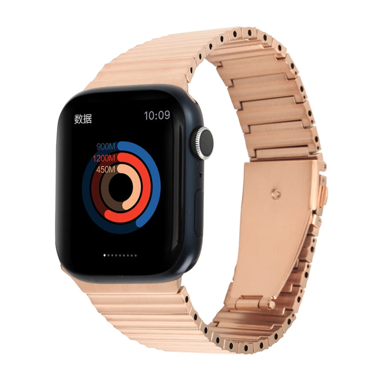 Ocean Metal Replacement Watch Band For Apple Watch 3 38mm(Rose Gold) -  by PMC TechLife | Online Shopping South Africa | PMC TechLife