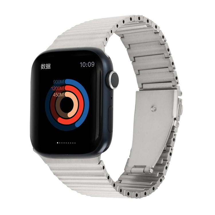 Ocean Metal Replacement Watch Band For Apple Watch 38mm(Silver) - Watch Bands by PMC TechLife | Online Shopping South Africa | PMC TechLife