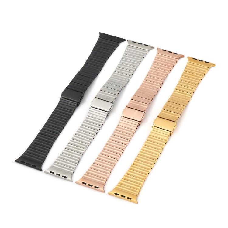 Ocean Metal Replacement Watch Band For Apple Watch 3 38mm(Gold) -  by PMC Jewellery | Online Shopping South Africa | PMC Jewellery