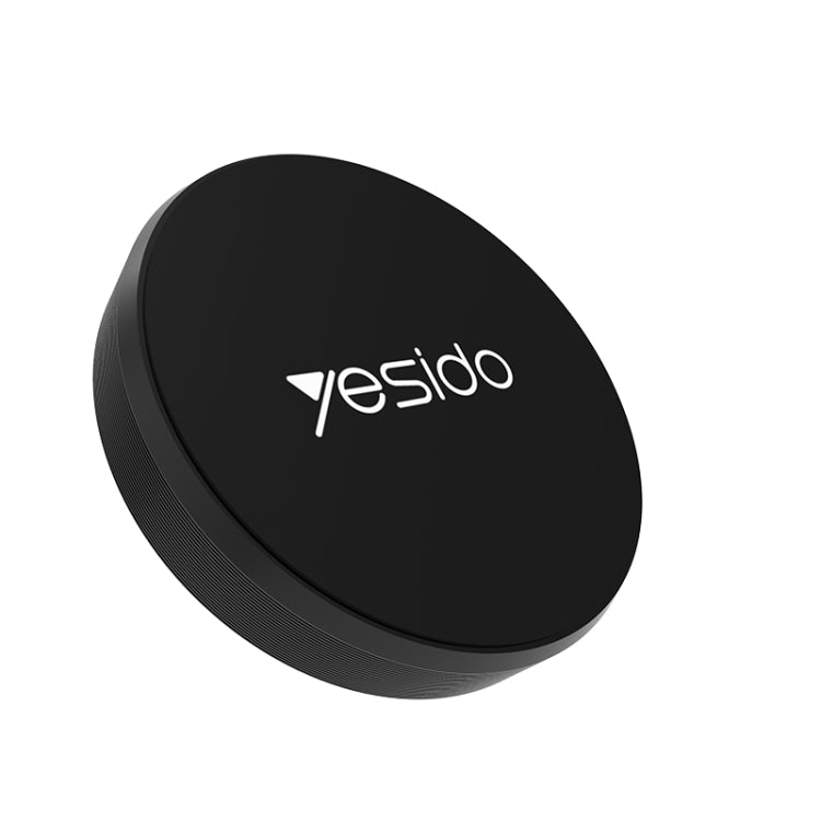 Yesido C38 Car Round Plate Magnetic Phone Holder(Black) - Car Holders by Yesido | Online Shopping South Africa | PMC TechLife