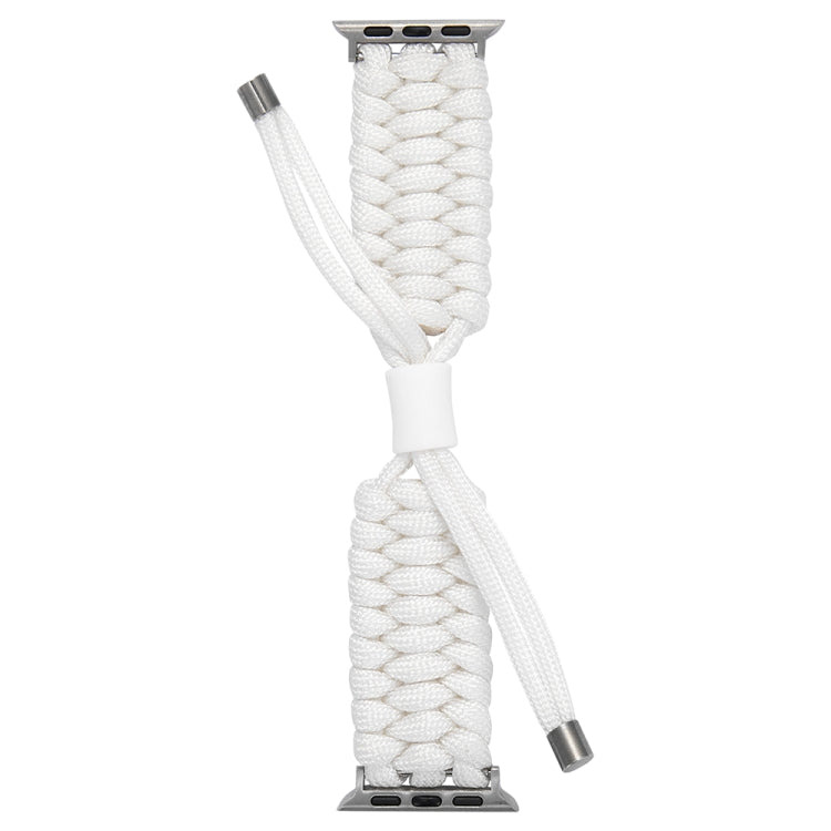 Stretch Plain Silicone Bean Watch Band For Apple Watch Ultra 49mm(White) -  by PMC TechLife | Online Shopping South Africa | PMC TechLife
