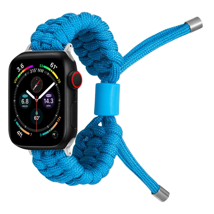 Stretch Plain Silicone Bean Watch Band For Apple Watch 5 44mm(Sky Blue) -  by PMC TechLife | Online Shopping South Africa | PMC TechLife