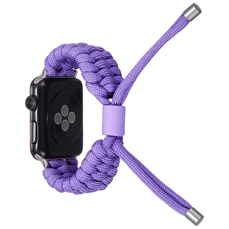 Stretch Plain Silicone Bean Watch Band For Apple Watch 4 40mm(Light Purple) -  by PMC TechLife | Online Shopping South Africa | PMC TechLife