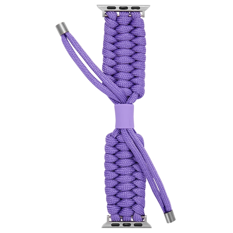 Stretch Plain Silicone Bean Watch Band For Apple Watch 3 38mm(Light Purple) -  by PMC TechLife | Online Shopping South Africa | PMC TechLife
