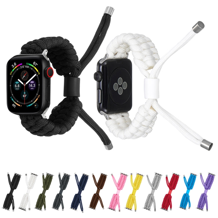 Stretch Plain Silicone Bean Watch Band For Apple Watch 8 45mm(Navy Blue) - Watch Bands by PMC TechLife | Online Shopping South Africa | PMC TechLife