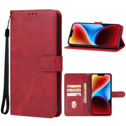 For iPhone 15 Plus Leather Phone Case(Red) - iPhone 15 Plus Cases by PMC Jewellery | Online Shopping South Africa | PMC Jewellery