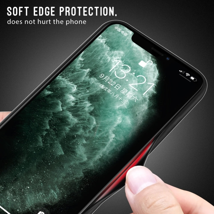 For Xiaomi Redmi Note 12 Turbo Texture Gradient Glass TPU Phone Case(Black) - free shipping - PMC TechLife - Order now!