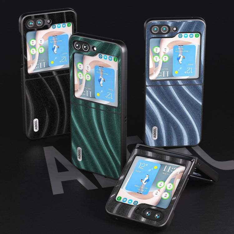 For Samsung Galaxy Z Flip5 ABEEL Galactic Pattern Protective Phone Case(Black) - free shipping - PMC TechLife - Order now!