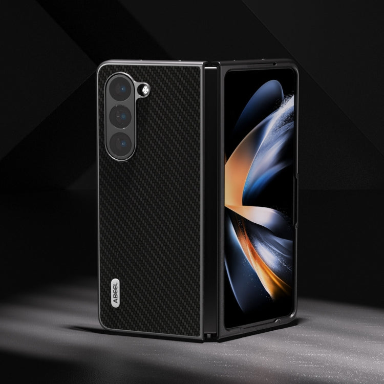 For Samsung Galaxy Z Fold5 ABEEL Carbon Fiber Texture Protective Phone Case(Black) - free shipping - PMC TechLife - Order now!