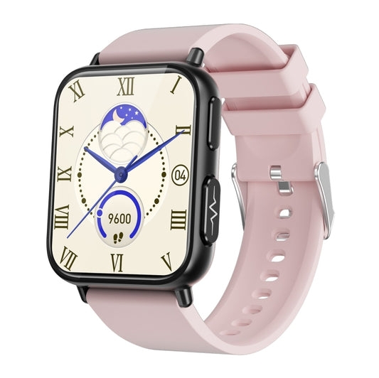 TK10 1.91 inch IP68 Waterproof Silicone Band Smart Watch Supports AI Medical Diagnosis/ Blood Oxygen / Body Temperature Monitoring(Pink) -  by PMC Jewellery | Online Shopping South Africa | PMC Jewellery