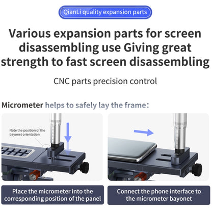 QianLi 3 in 1 Multifunctional 7 inch LCD Screen Separator Machine, Plug:AU - Separation Equipment by QIANLI | Online Shopping South Africa | PMC Jewellery