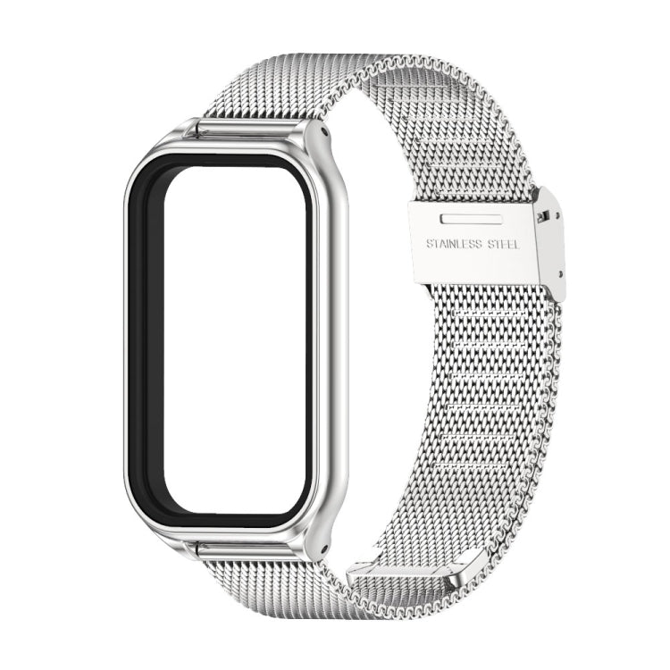 For Redmi Band 2 Mijobs Metal Shell + Milan Buckle Metal Watch Band(Silver) -  by MIJOBS | Online Shopping South Africa | PMC Jewellery